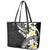 Aloha Hawaii Festive Leather Tote Bag Frangipani Lace Classic