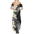 Aloha Hawaii Festive Summer Maxi Dress Frangipani Lace Classic