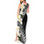 Aloha Hawaii Festive Tank Maxi Dress Frangipani Lace Classic
