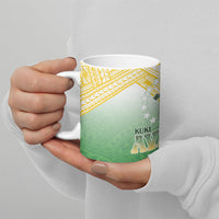 Cook Islands Rugby Medallion Of Stars Ceramic Mug Kuki Airani Avaiki LT7 - Polynesian Pride