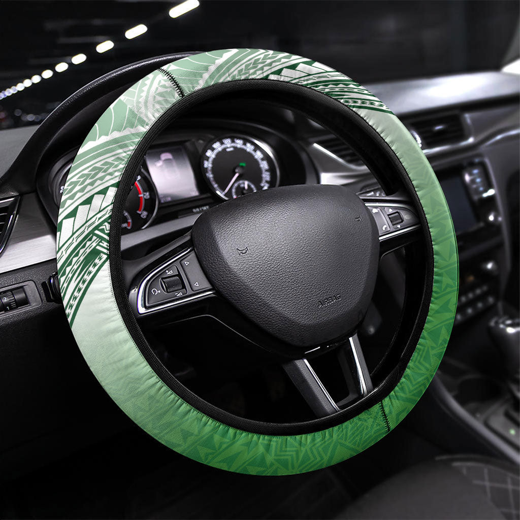 Cook Islands Rugby Medallion Of Stars Steering Wheel Cover Kuki Airani Avaiki