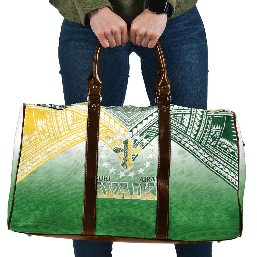 Cook Islands Rugby Medallion Of Stars Travel Bag Kuki Airani Avaiki