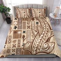Samoa Tapa Bedding Set Siapo Mix Tatau Patterns LT7 - Polynesian Pride