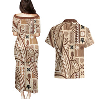 samoa-tapa-couples-matching-puletasi-dress-and-hawaiian-shirt-siapo-mix-tatau-patterns