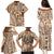 Samoa Tapa Family Matching Puletasi Dress and Hawaiian Shirt Siapo Mix Tatau Patterns LT7 - Polynesian Pride