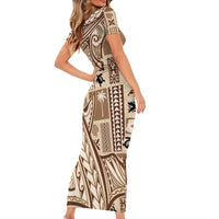 samoa-tapa-family-matching-short-sleeve-bodycon-dress-and-hawaiian-shirt-siapo-mix-tatau-patterns