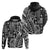 Samoa Tapa Hoodie Siapo Mix Tatau Patterns - Black LT7 - Polynesian Pride