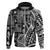 Samoa Tapa Hoodie Siapo Mix Tatau Patterns - Black LT7 - Polynesian Pride