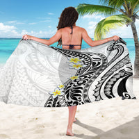 Hawaii Aloha Sarong Plumeria Vintage - White LT7 - Polynesian Pride