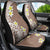 Hawaii Aloha Car Seat Cover Plumeria Vintage - Brown LT7 - Polynesian Pride