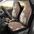 Hawaii Aloha Car Seat Cover Plumeria Vintage - Brown LT7 - Polynesian Pride