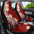 Hawaii Aloha Car Seat Cover Plumeria Vintage - Crimson LT7 - Polynesian Pride