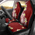 Hawaii Aloha Car Seat Cover Plumeria Vintage - Crimson LT7 - Polynesian Pride