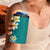Hawaii Aloha 4 in 1 Can Cooler Tumbler Plumeria Vintage - Teal