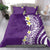 Hawaii Aloha Bedding Set Plumeria Vintage - Violet LT7 - Polynesian Pride