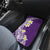 Hawaii Aloha Car Mats Plumeria Vintage - Violet LT7 - Polynesian Pride