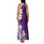 Hawaii Aloha Family Matching Tank Maxi Dress and Hawaiian Shirt Plumeria Vintage - Violet LT7 - Polynesian Pride