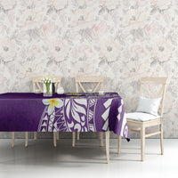 Hawaii Aloha Tablecloth Plumeria Vintage - Violet LT7 - Polynesian Pride