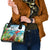 Aloha Honolulu Festival Shoulder Handbag Ukulele By The Shore
