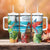Aloha Honolulu Festival Tumbler With Handle Ukulele By The Shore