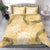 Aloha Honolulu Festival Bedding Set Hawaii Kapa Mix Flowers Lei