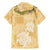 Aloha Honolulu Festival Family Matching Mermaid Dress and Hawaiian Shirt Hawaii Kapa Mix Flowers Lei
