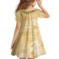 Aloha Honolulu Festival Family Matching Off Shoulder Maxi Dress and Hawaiian Shirt Hawaii Kapa Mix Flowers Lei