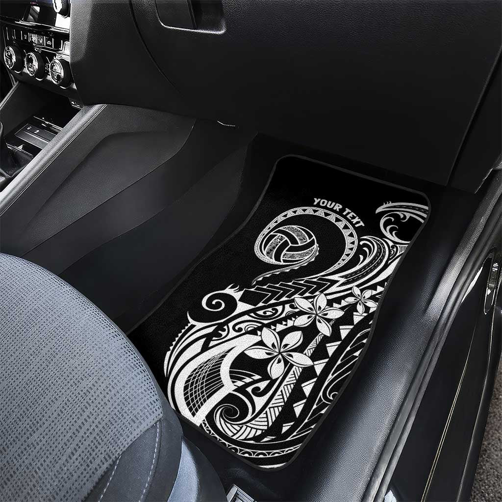 Polynesia Beach Volleyball Personalized Car Mats Basic