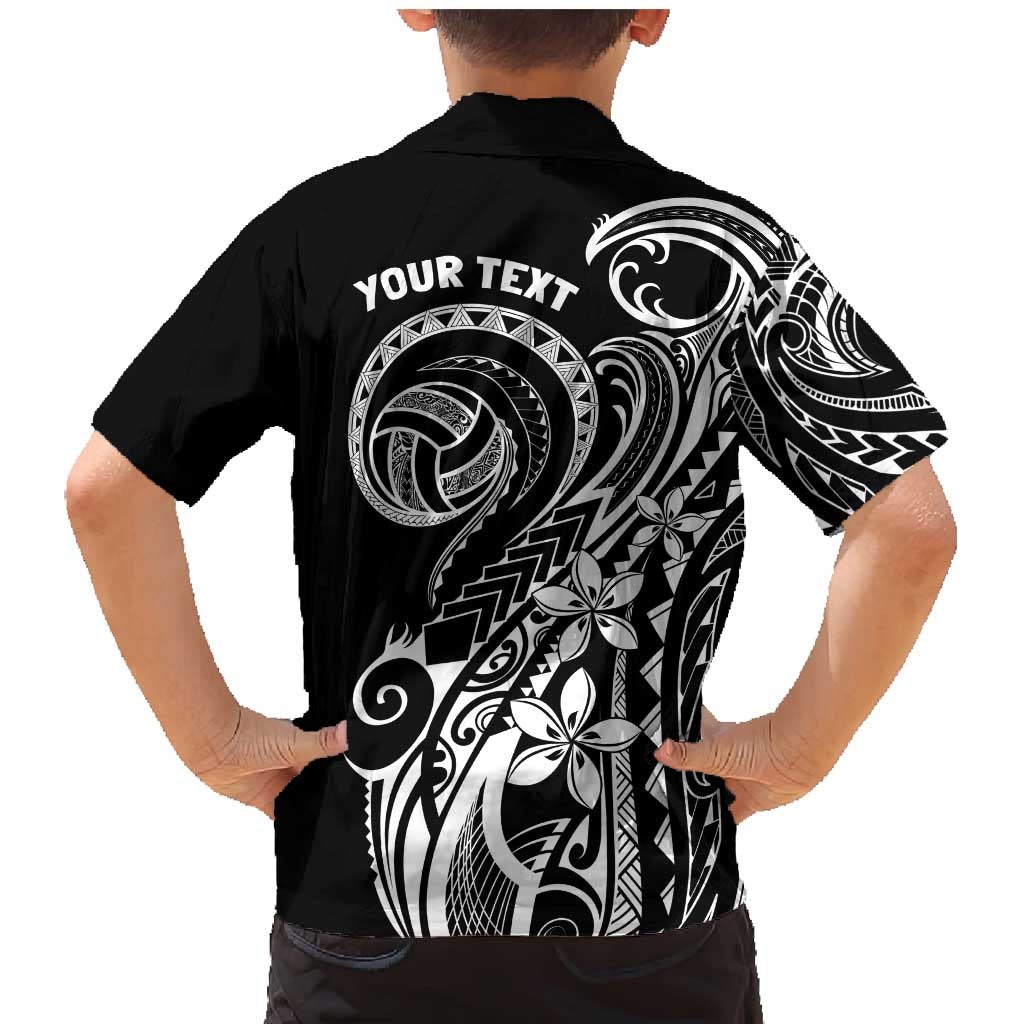 Polynesia Beach Volleyball Personalized Family Matching Mermaid Dress and Hawaiian Shirt Basic