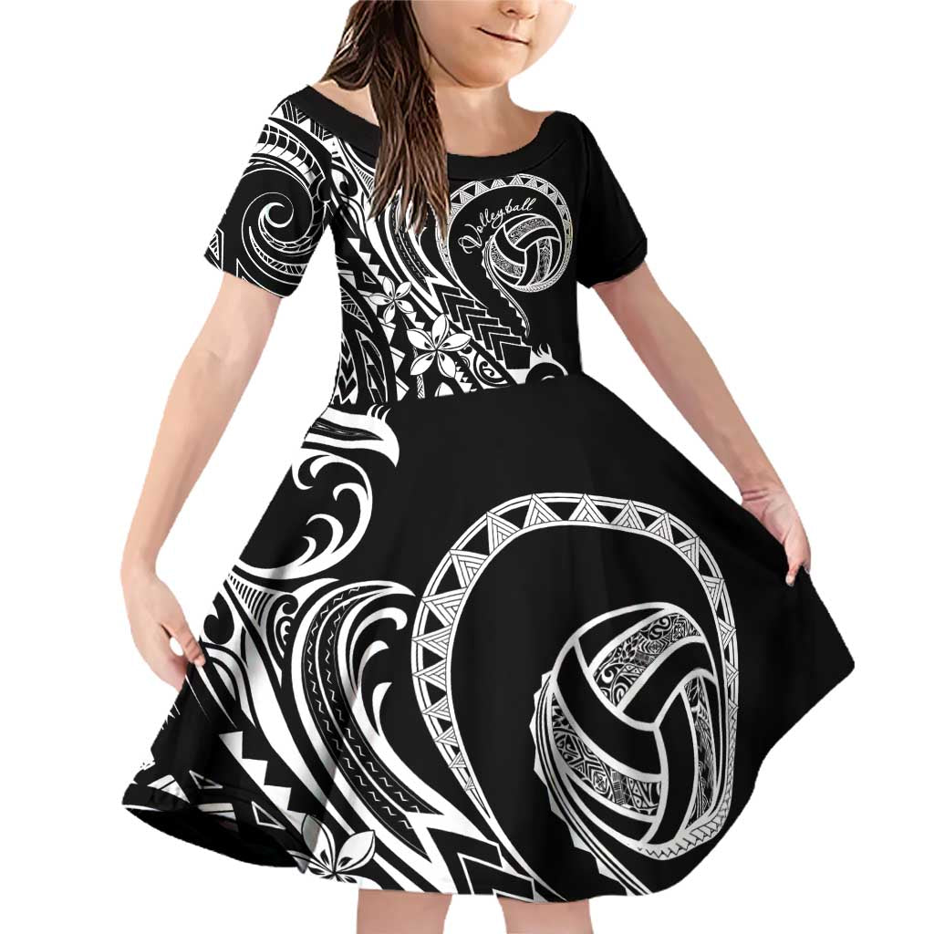 Polynesia Beach Volleyball Personalized Family Matching Off Shoulder Short Dress and Hawaiian Shirt Basic