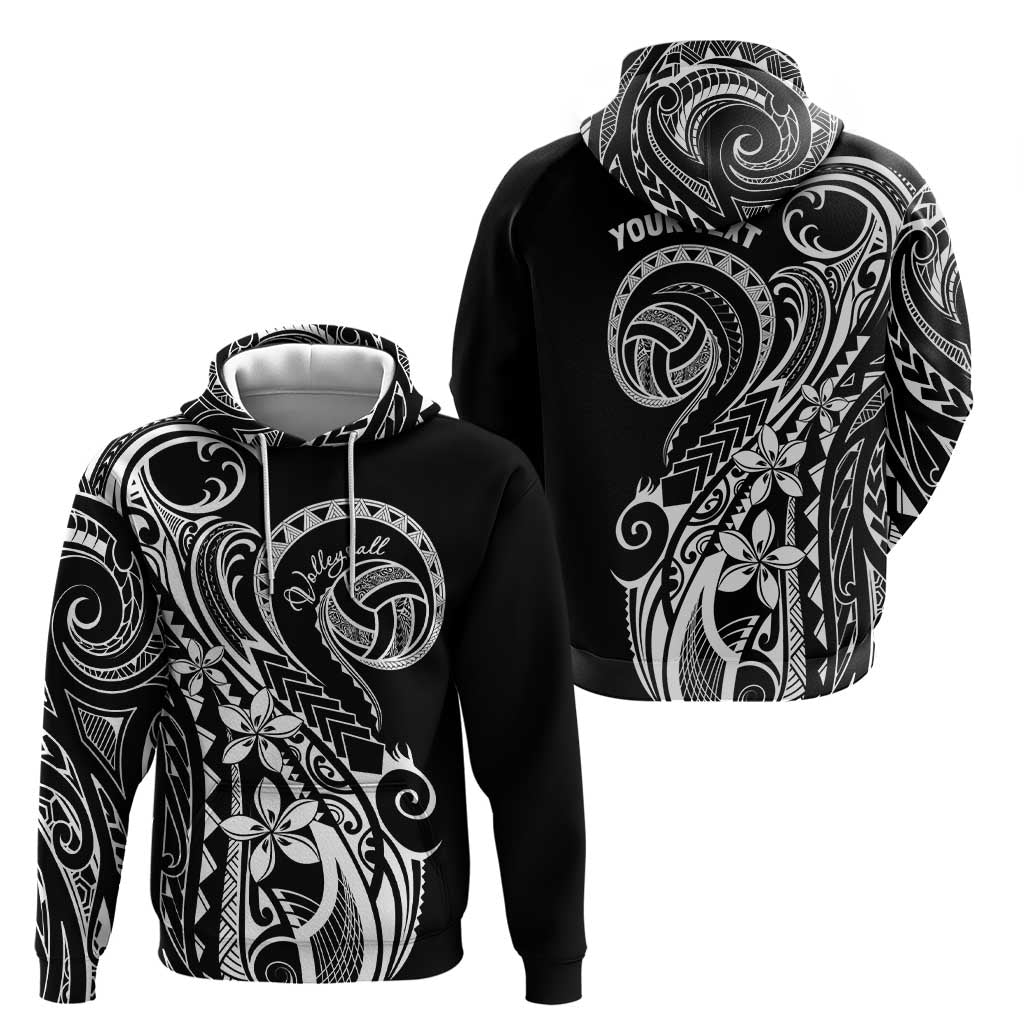 Polynesia Beach Volleyball Personalized Hoodie Basic
