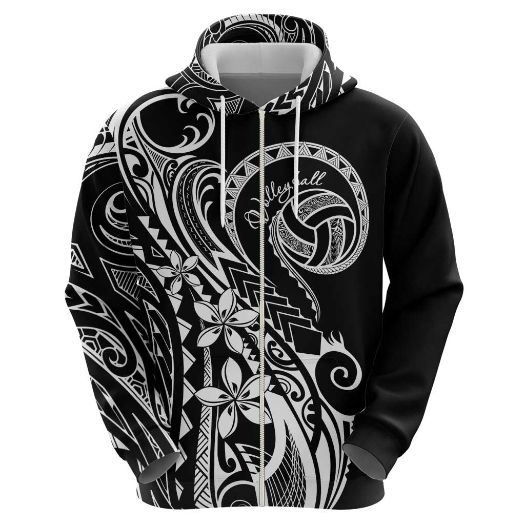 Polynesia Beach Volleyball Personalized Hoodie Basic
