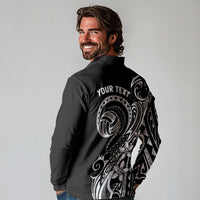 Polynesia Beach Volleyball Personalized Long Sleeve Polo Shirt Basic LT7 - Polynesian Pride