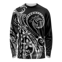 Polynesia Beach Volleyball Personalized Long Sleeve Shirt Basic LT7 Unisex Black - Polynesian Pride