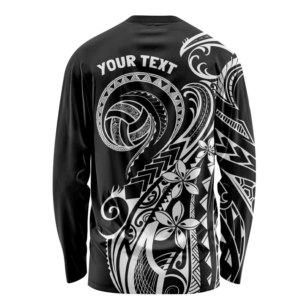 Polynesia Beach Volleyball Personalized Long Sleeve Shirt Basic LT7 - Polynesian Pride