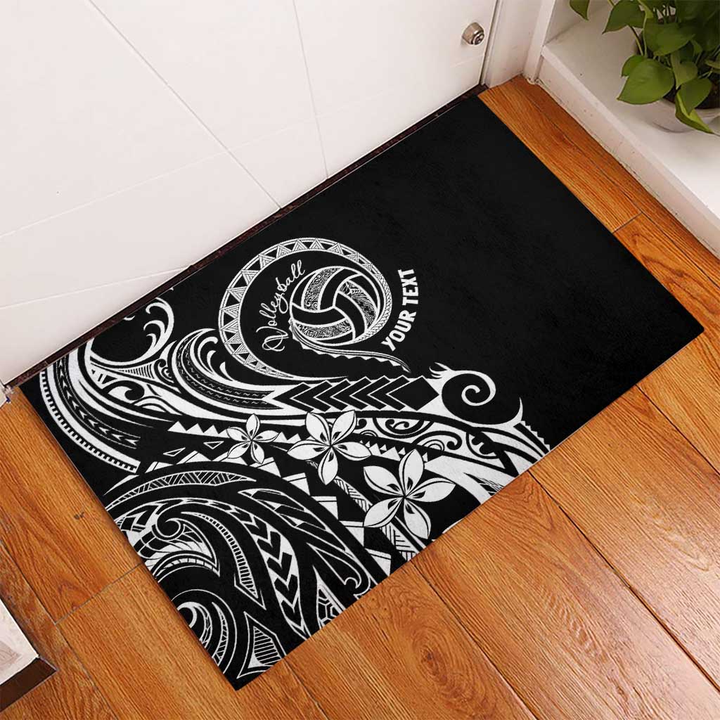 Polynesia Beach Volleyball Personalized Rubber Doormat Basic LT7 - Polynesian Pride