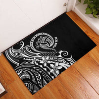 Polynesia Beach Volleyball Personalized Rubber Doormat Basic LT7 - Polynesian Pride