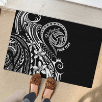 Polynesia Beach Volleyball Personalized Rubber Doormat Basic LT7 - Polynesian Pride