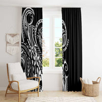 Polynesia Beach Volleyball Personalized Window Curtain Basic