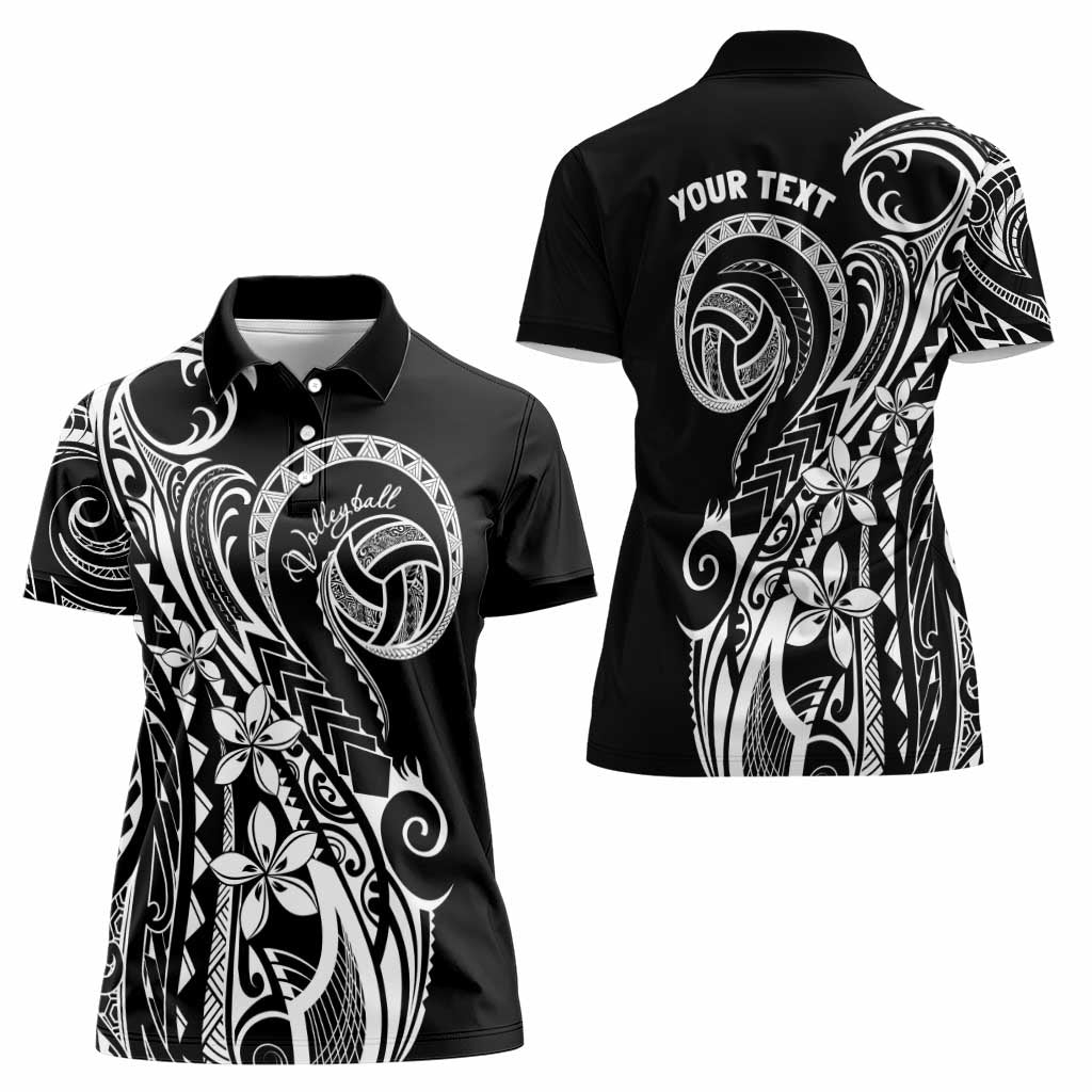 Polynesia Beach Volleyball Personalized Women Polo Shirt Basic