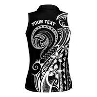 Polynesia Beach Volleyball Personalized Women Sleeveless Polo Shirt Basic LT7 - Polynesian Pride