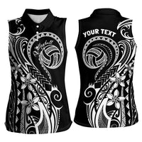 Polynesia Beach Volleyball Personalized Women Sleeveless Polo Shirt Basic LT7 - Polynesian Pride