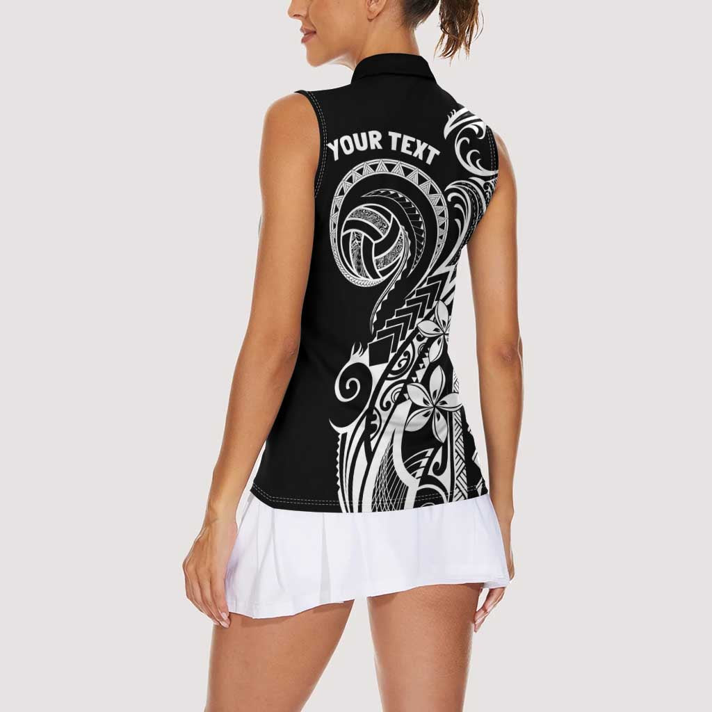 Polynesia Beach Volleyball Personalized Women Sleeveless Polo Shirt Basic LT7 - Polynesian Pride