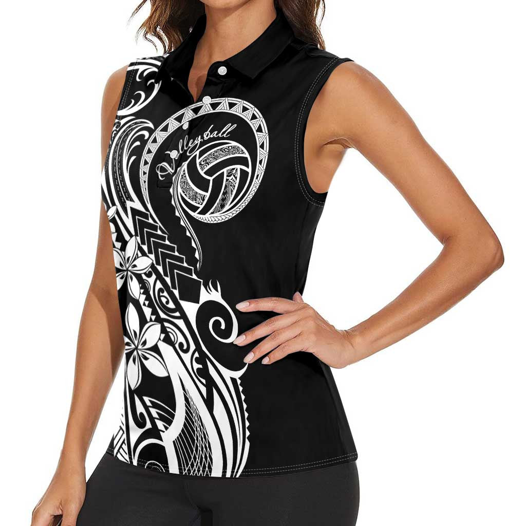 Polynesia Beach Volleyball Personalized Women Sleeveless Polo Shirt Basic LT7 - Polynesian Pride