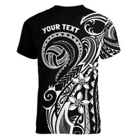 Polynesia Beach Volleyball Personalized Women V-Neck T-Shirt Basic LT7 - Polynesian Pride