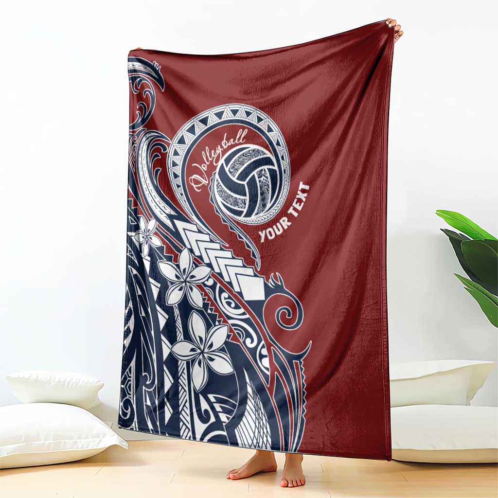 Polynesia Beach Volleyball Personalized Blanket Special LT7 - Polynesian Pride
