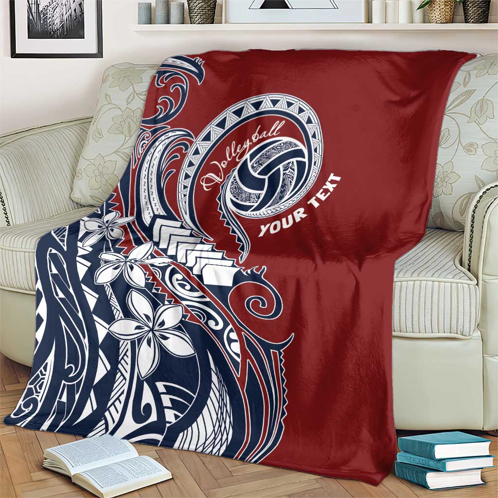 Polynesia Beach Volleyball Personalized Blanket Special LT7 - Polynesian Pride