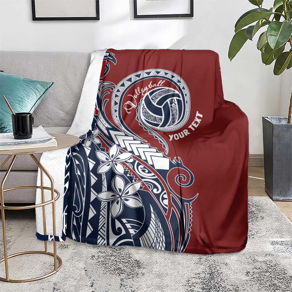 Polynesia Beach Volleyball Personalized Blanket Special LT7 - Polynesian Pride