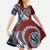 Polynesia Beach Volleyball Personalized Family Matching Mermaid Dress and Hawaiian Shirt Special