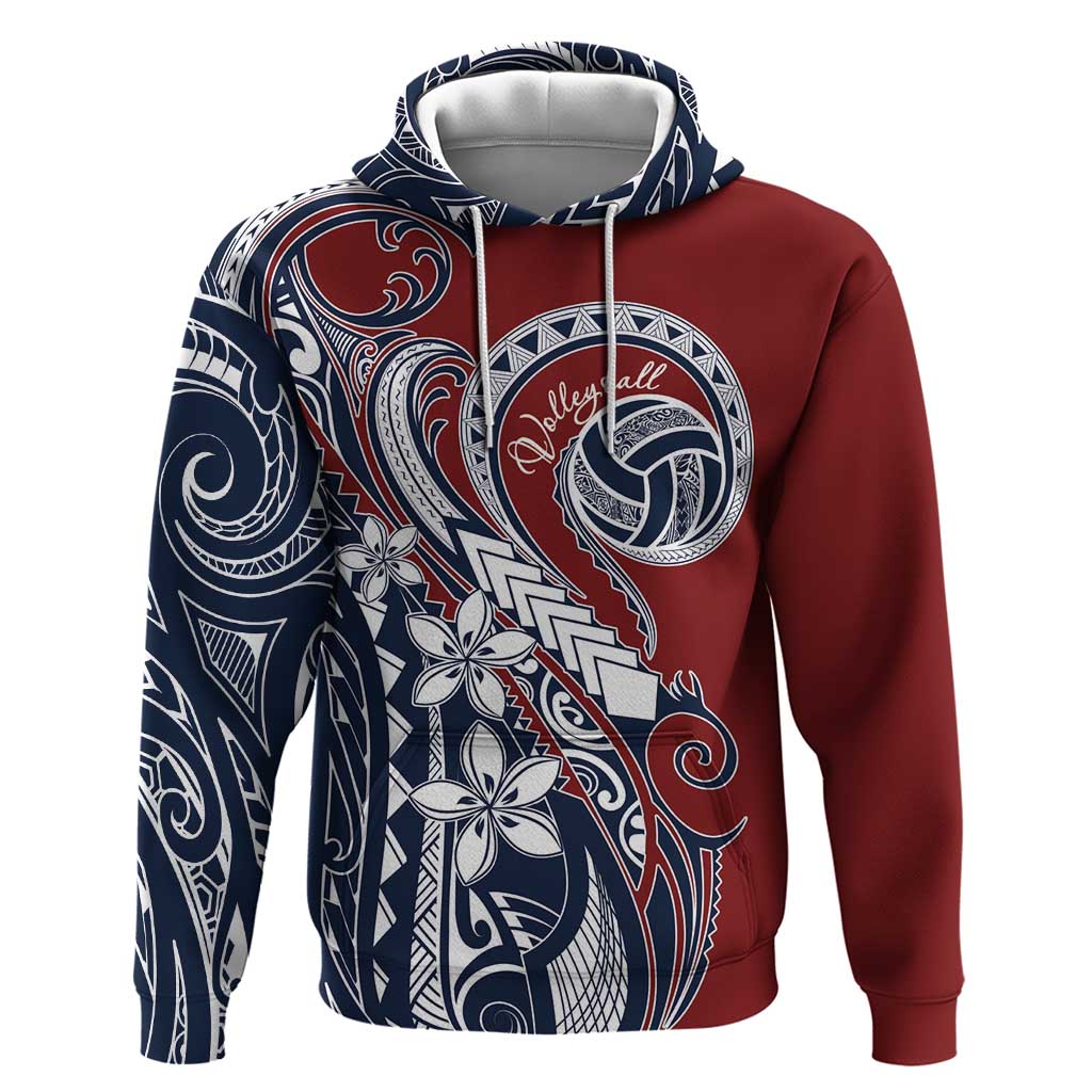 Polynesia Beach Volleyball Personalized Hoodie Special